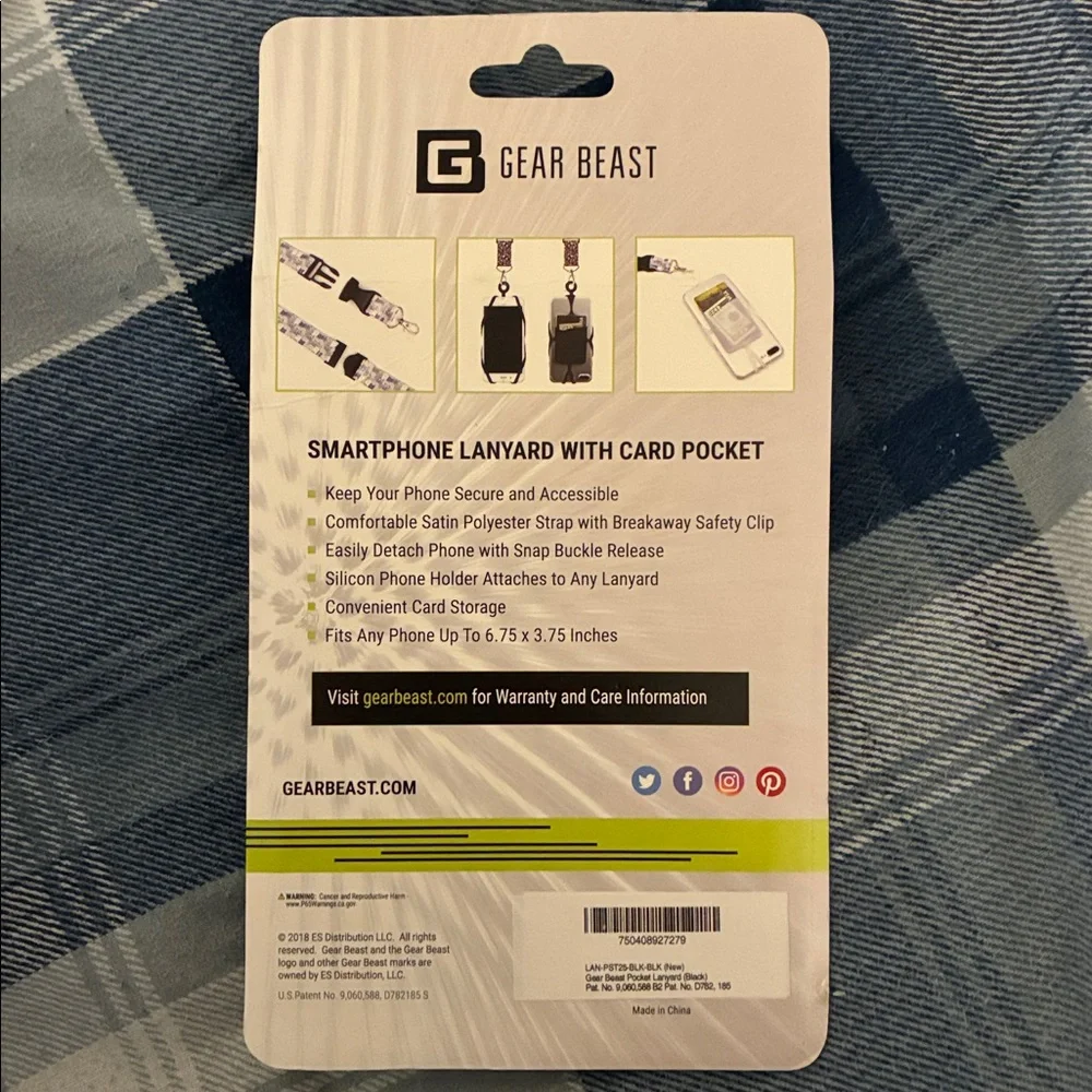 Gear Beast Universal Smartphone Lanyard